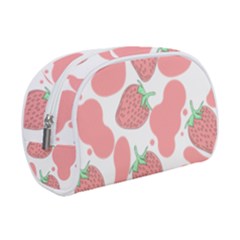 Strawberry Cow Pet Make Up Case (small) by Magicworlddreamarts1