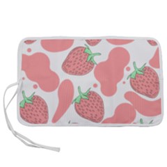 Strawberry Cow Pet Pen Storage Case (l) by Magicworlddreamarts1