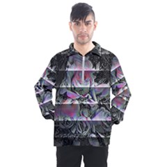 Techno Bouquet Men s Half Zip Pullover by MRNStudios