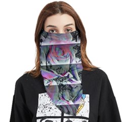 Techno Bouquet Face Covering Bandana (triangle)