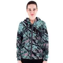 Shallow Water Women s Zipper Hoodie by MRNStudios