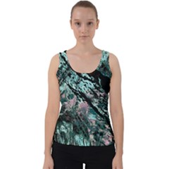 Shallow Water Velvet Tank Top by MRNStudios