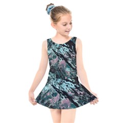 Shallow Water Kids  Skater Dress Swimsuit by MRNStudios