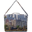 Urban Coastal Scene, Montevideo Uruguay Box Up Messenger Bag View3