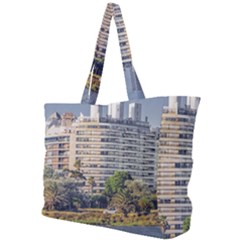 Urban Coastal Scene, Montevideo Uruguay Simple Shoulder Bag