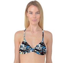 Rainbow Vortex Reversible Tri Bikini Top