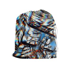 Rainbow Vortex Drawstring Pouch (XL)