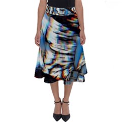 Rainbow Vortex Perfect Length Midi Skirt