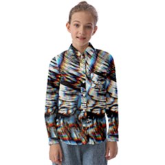 Rainbow Vortex Kids  Long Sleeve Shirt