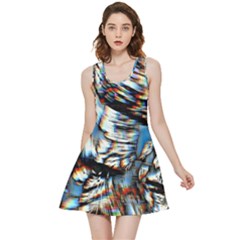 Rainbow Vortex Inside Out Reversible Sleeveless Dress