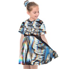 Rainbow Vortex Kids  Sailor Dress
