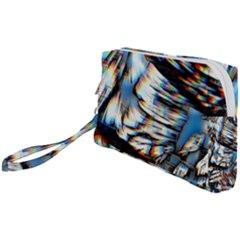 Rainbow Vortex Wristlet Pouch Bag (Small)