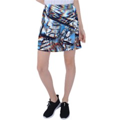 Rainbow Vortex Tennis Skirt