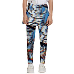 Rainbow Vortex Kids  Skirted Pants