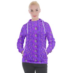 Paradise Flowers In A Peaceful Environment Of Floral Freedom Women s Hooded Pullover by pepitasart