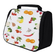 Fruits, Vegetables And Berries Full Print Travel Pouch (small) by SychEva