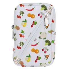Fruits, Vegetables And Berries Belt Pouch Bag (large) by SychEva