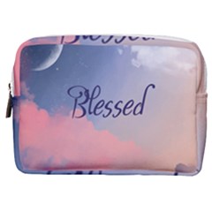 Blessed Make Up Pouch (medium) by designsbymallika