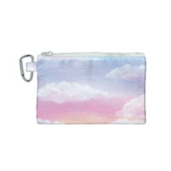 Evening Sky Love Canvas Cosmetic Bag (small) by designsbymallika