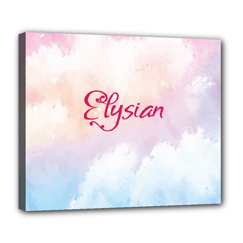 Elysian Deluxe Canvas 24  X 20  (stretched) by designsbymallika