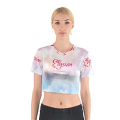 Elysian Cotton Crop Top by designsbymallika