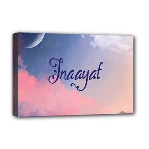 Inaayat Deluxe Canvas 18  X 12  (stretched) by designsbymallika