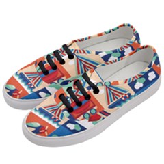 Travel With Love Women s Classic Low Top Sneakers by designsbymallika