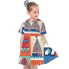 Travel With Love Kids  Sailor Dress by designsbymallika