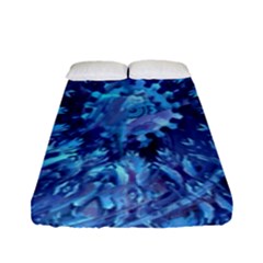 Fuzzball Mandala Fitted Sheet (full/ Double Size) by MRNStudios