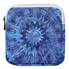 Fuzzball Mandala Mini Square Pouch by MRNStudios