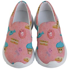 Toothy Sweets Kids Lightweight Slip Ons by SychEva