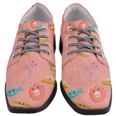 Toothy Sweets Women Heeled Oxford Shoes by SychEva