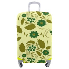 Folk Flowers Art Pattern Floral  Luggage Cover (medium) by Eskimos