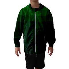 Zappwaits-green Kids  Hooded Windbreaker