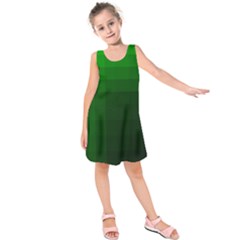 Zappwaits-green Kids  Sleeveless Dress by zappwaits