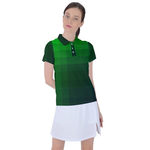 Zappwaits-green Women s Polo Tee by zappwaits