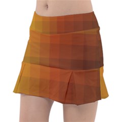 Zappwaits - Color Gradient Classic Tennis Skirt by zappwaits