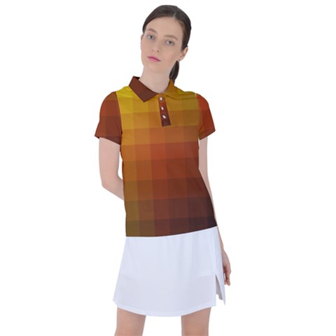 Zappwaits - Color Gradient Women s Polo Tee by zappwaits