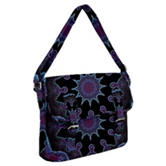 Framed Mandala Buckle Messenger Bag by MRNStudios