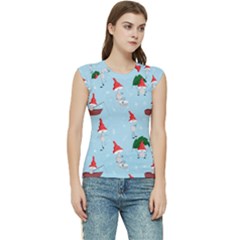 Funny Mushrooms Go About Their Business Women s Raglan Cap Sleeve Tee by SychEva