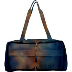 golden blue sky Multi Function Bag