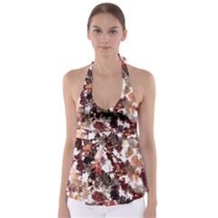 Beautiful Disaster Babydoll Tankini Top