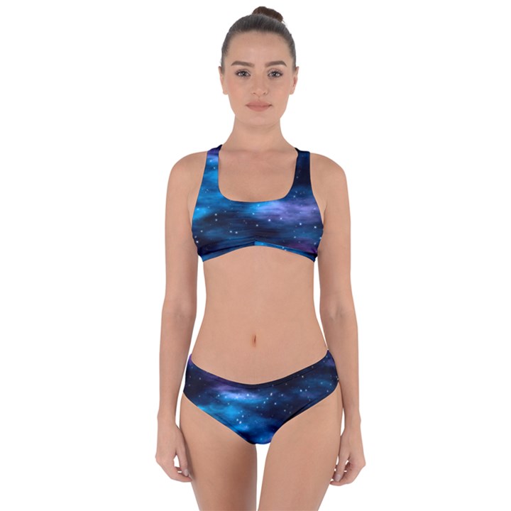 Star Light Criss Cross Bikini Set