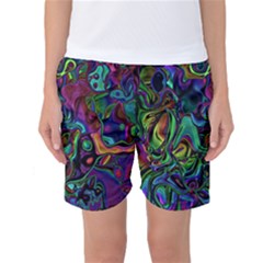 Brain Melt Women s Basketball Shorts by MRNStudios