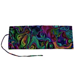 Brain Melt Roll Up Canvas Pencil Holder (s) by MRNStudios