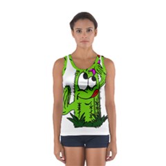 Cactus Sport Tank Top  by IIPhotographyAndDesigns