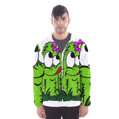 Cactus Men s Hooded Windbreaker by IIPhotographyAndDesigns