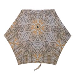 Inked Patterns Repeats Mini Folding Umbrellas by kaleidomarblingart