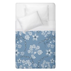 Folk Flowers Art Pattern  Duvet Cover (single Size) by Eskimos