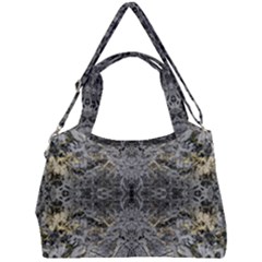 Winter Garden Repeats Double Compartment Shoulder Bag by kaleidomarblingart